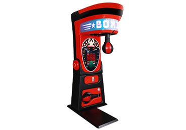 Red Punching & Kicking Machine