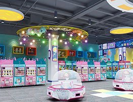 300-square-meter arcade