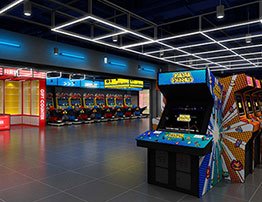500-square-meter arcade