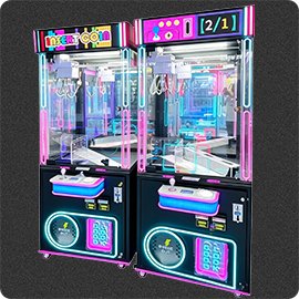 Arcade game with an LCD screen