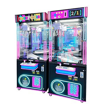 Arcade game with an LCD screen