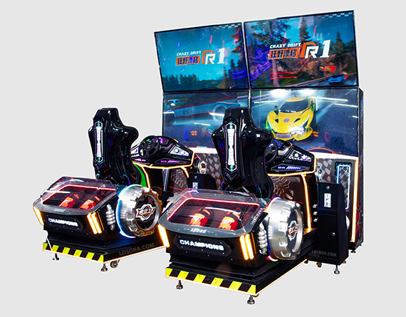 SIMULATOR GAME SERIES-3D-Dual-Screen-Display