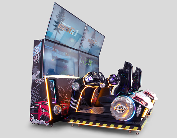 SIMULATOR GAME SERIES-3D-Dual-Screen-Display