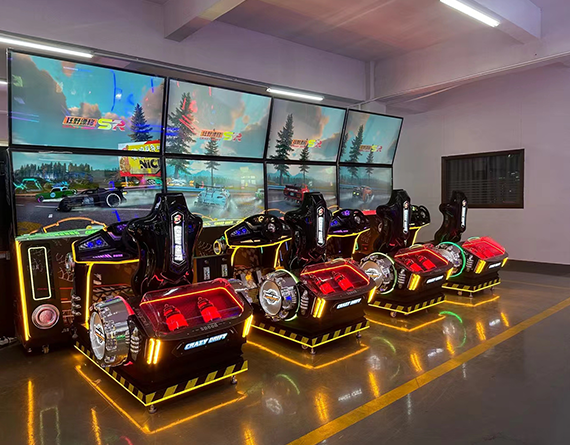 SIMULATOR GAME SERIES-3D-Dual-Screen-Display