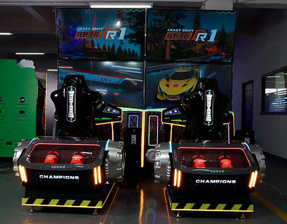 SIMULATOR GAME SERIES-3D-Dual-Screen-Display