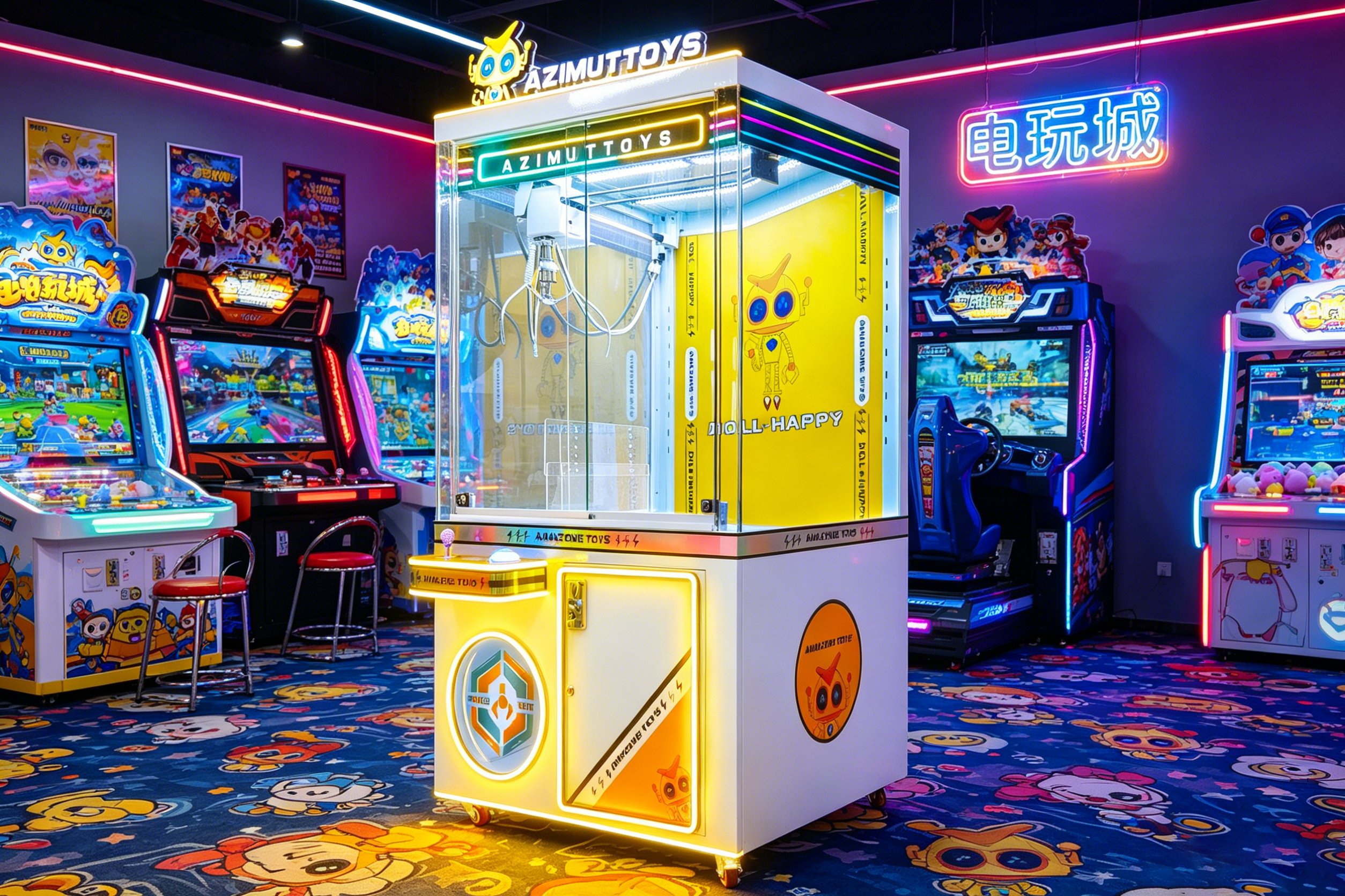 Large-Catch-Toys Gift Machine Series