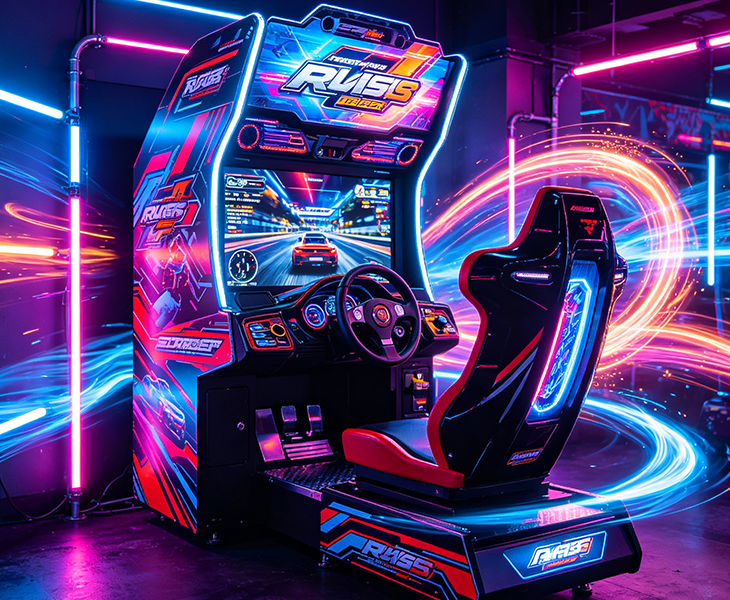 How to Position Racing Simulators to Make Them Natural Crowd Magnets?