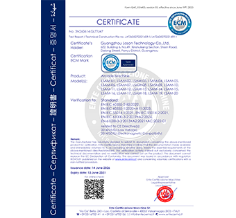 CE Certificate for Coin-Operated Games