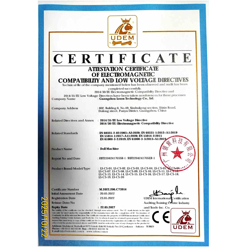 CE Certificate